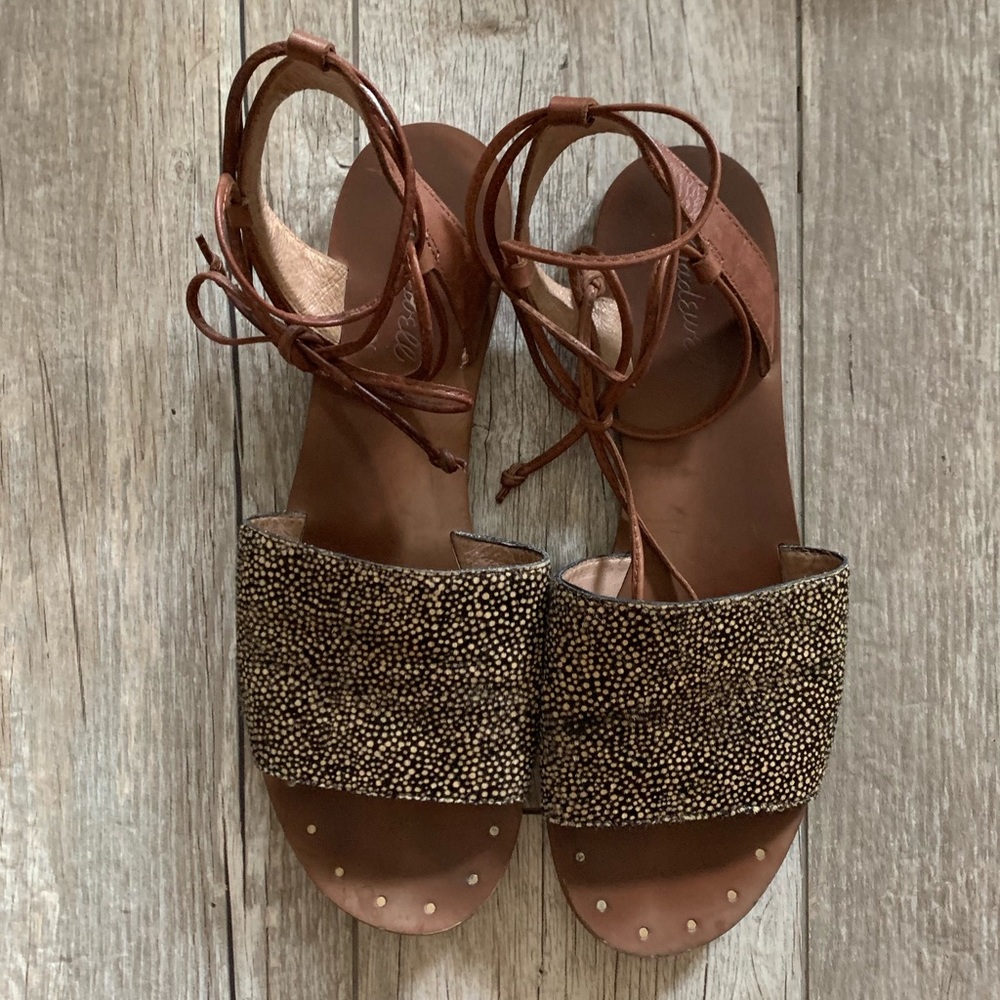 Madewell wrap sandals